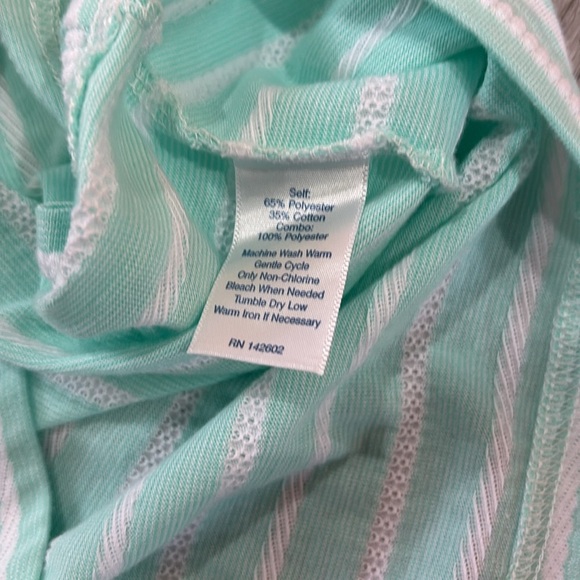 Sail to Sable Striped Textured Mini Dress Sz M - Picture 6 of 7